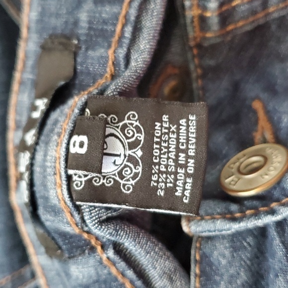 Women's denim carpi pants - Picture 5 of 5